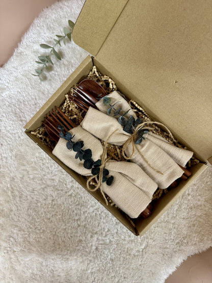 Gift Set | Naturé Cutleries Set - Personalized Gift - The Chic Habitat