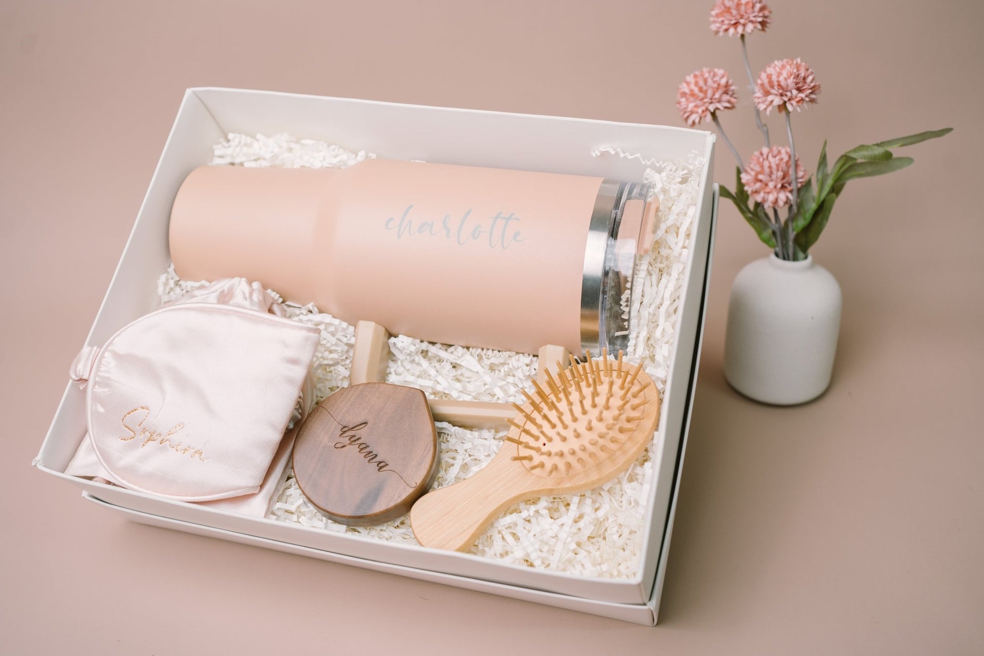Gift Set | Peach & Poise - Personalized Gift - The Chic Habitat