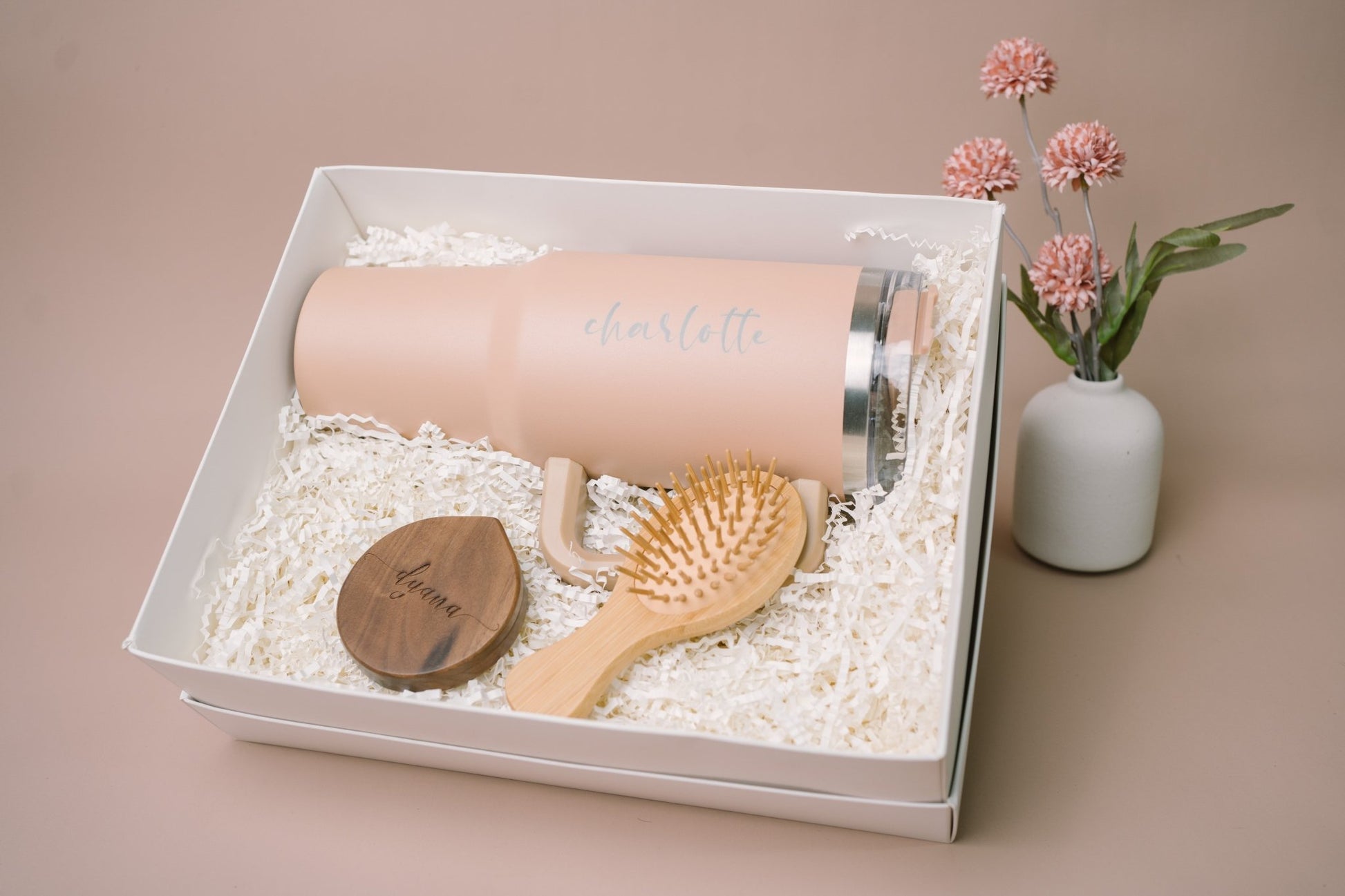 Gift Set | Peach & Poise - Personalized Gift - The Chic Habitat