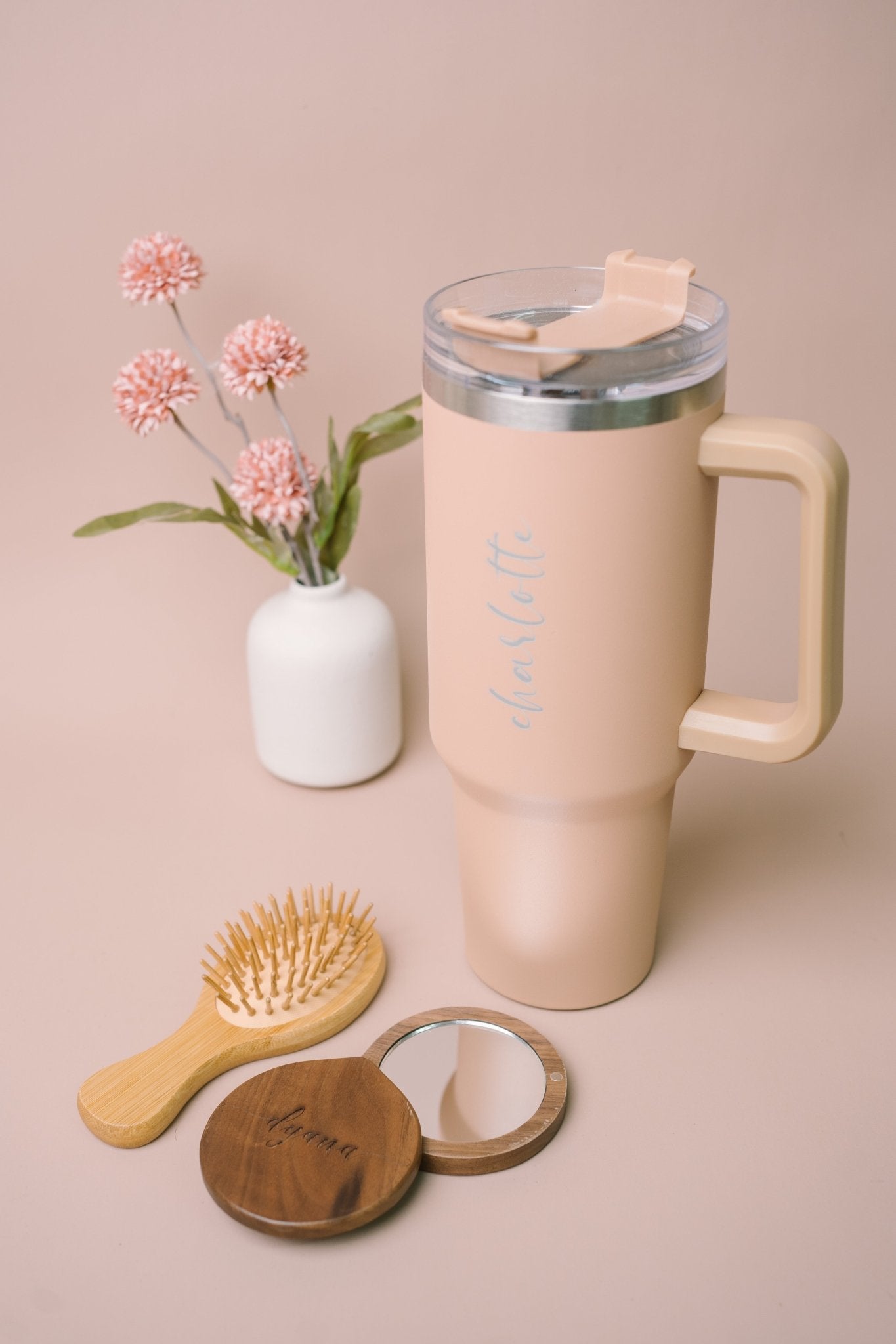 Gift Set | Peach & Poise - Personalized Gift - The Chic Habitat
