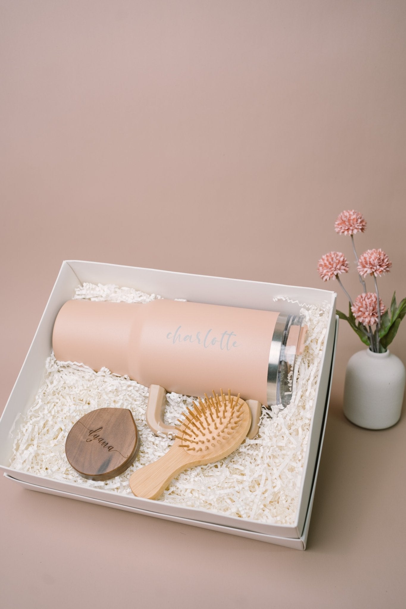 Gift Set | Peach & Poise - Personalized Gift - The Chic Habitat