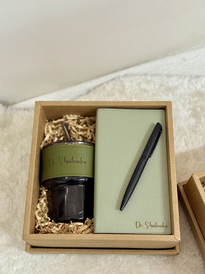 Gift Set | Sips & Scribbles - Personalized Gift - The Chic Habitat