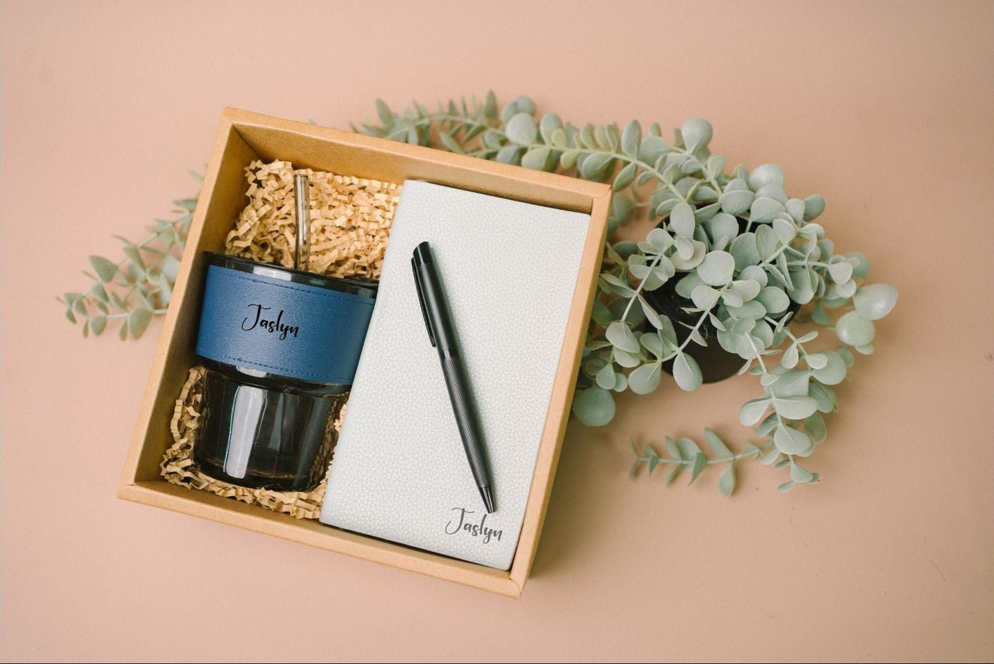 Gift Set | Sips & Scribbles - Personalized Gift - The Chic Habitat
