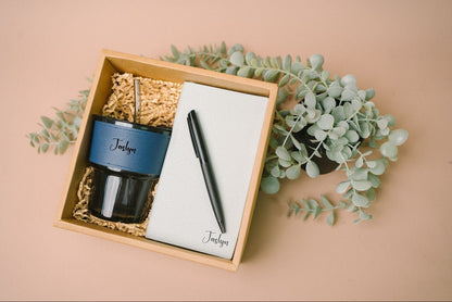 Gift Set | Sips & Scribbles - Personalized Gift - The Chic Habitat