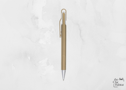 GlideMark | Plastic Ball Pen - Personalized Gift - The Chic Habitat