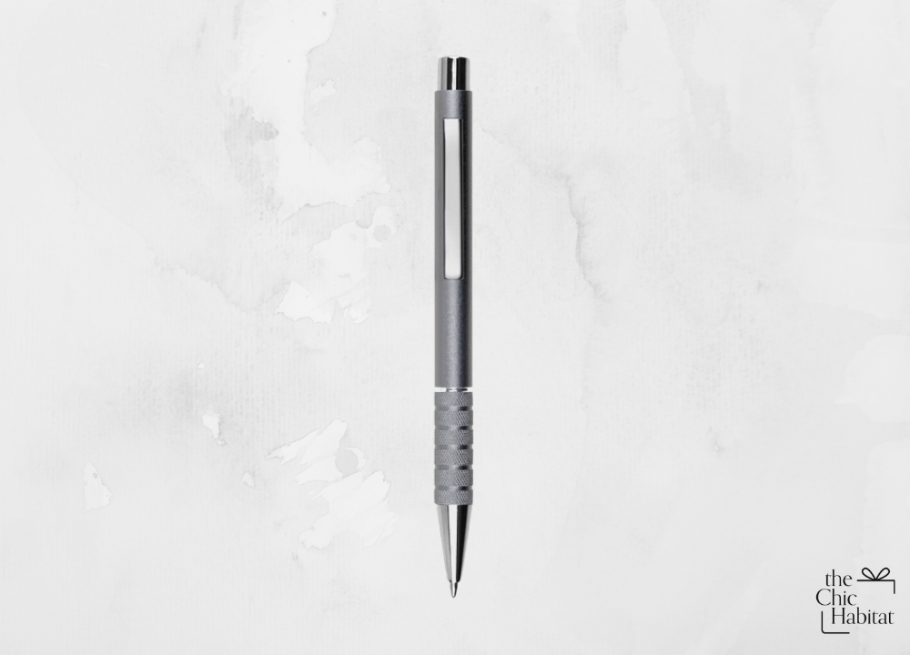 GripLine | Metal Ball Pen - Personalized Gift - The Chic Habitat