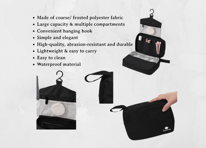 HangPack | Multipurpose Toiletry Bag - Personalized Gift - The Chic Habitat
