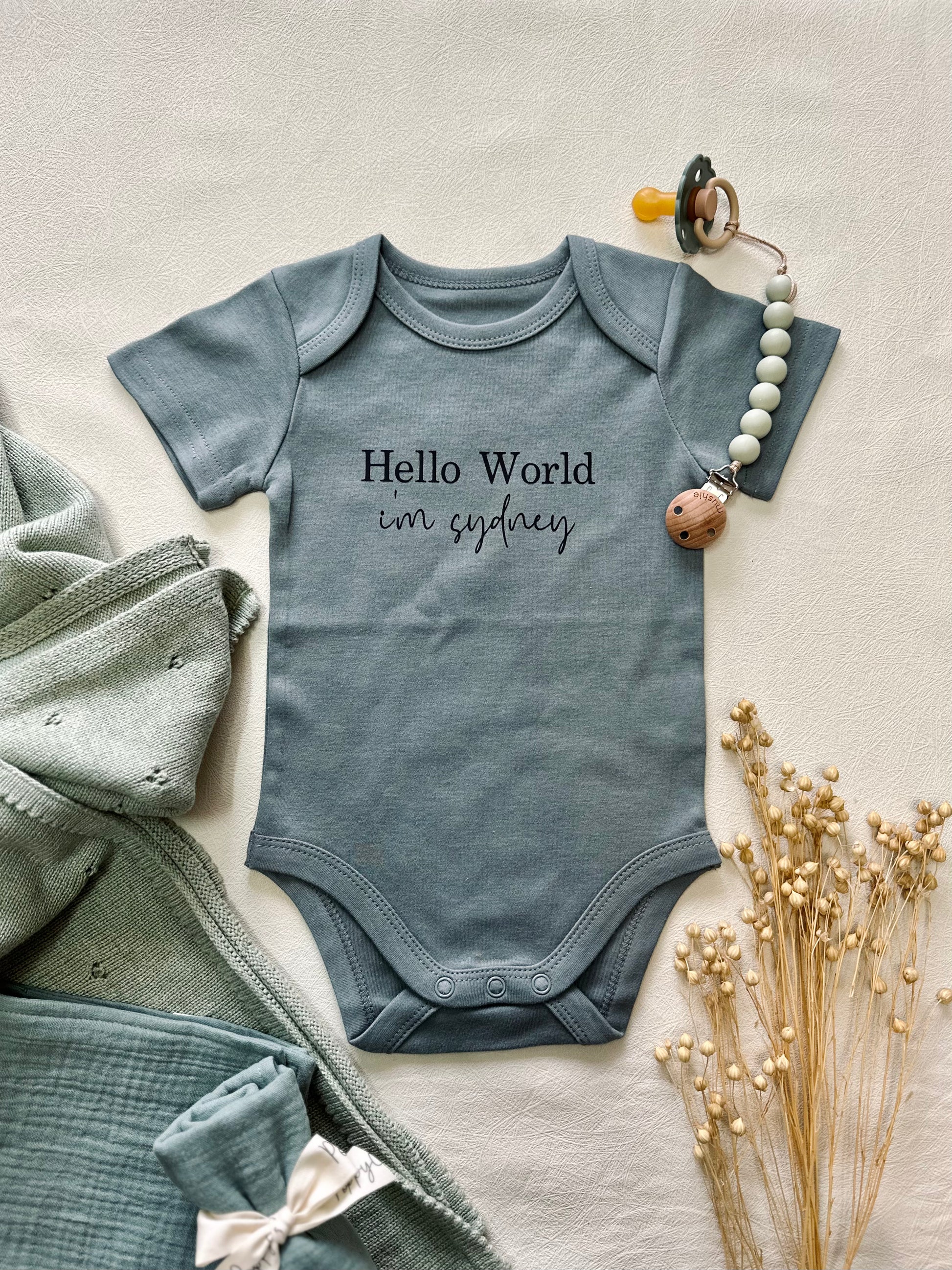 Hello world onesie deals unisex