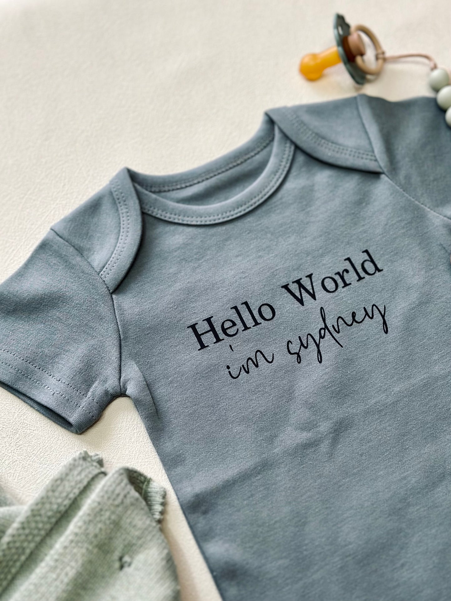 Hello World Onesie