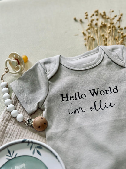 Hello World Onesie