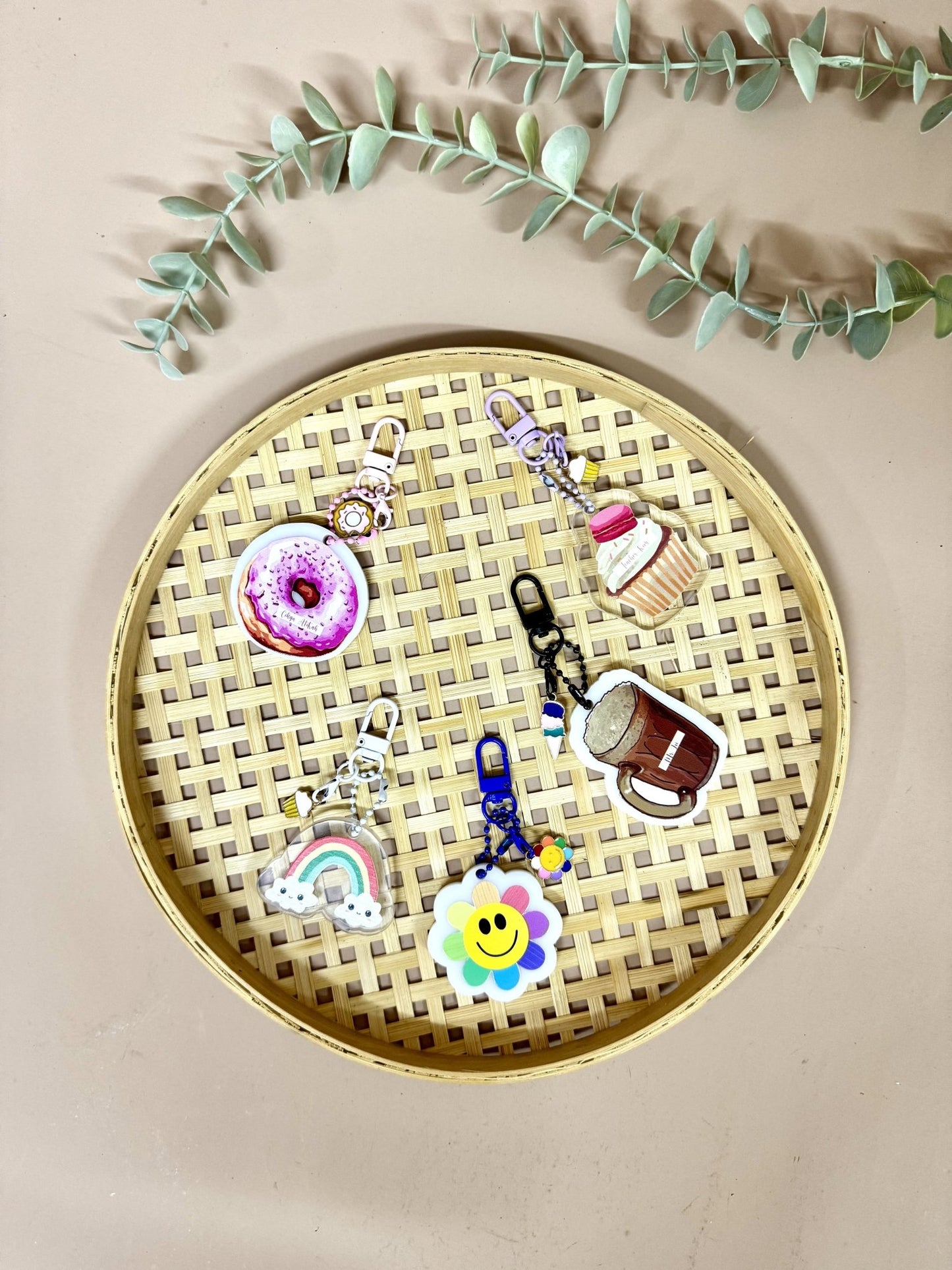 Little Loop Co. | Acrylic Keychains - Personalized Gift - The Chic Habitat