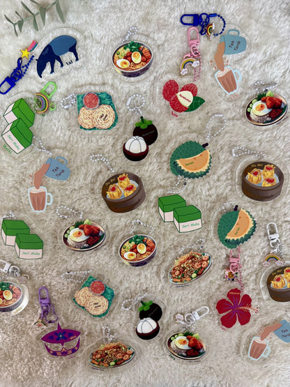 Lokal Loop Co. | Malaysia Acrylic Keychains - Personalized Gift - The Chic Habitat
