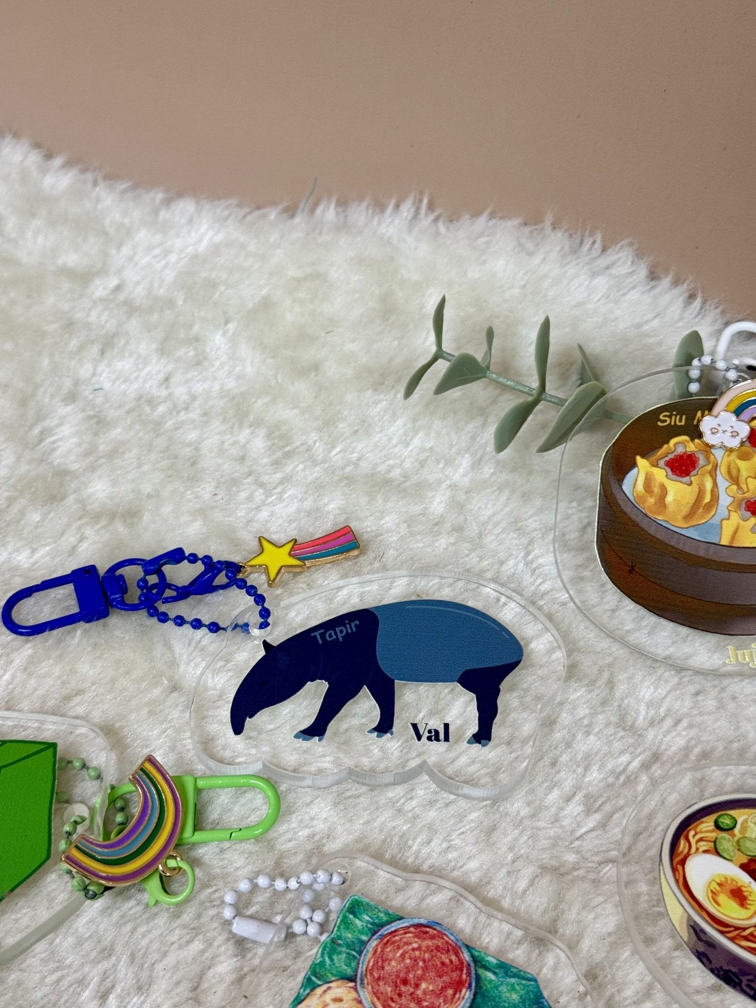 Lokal Loop Co. | Malaysia Acrylic Keychains - Personalized Gift - The Chic Habitat