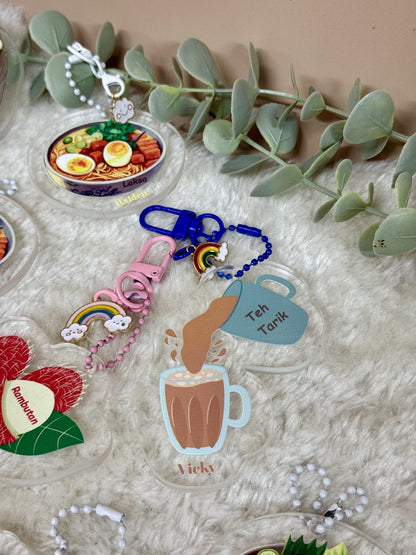 Lokal Loop Co. | Malaysia Acrylic Keychains - Personalized Gift - The Chic Habitat