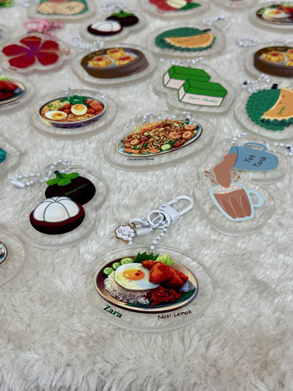 Lokal Loop Co. | Malaysia Acrylic Keychains - Personalized Gift - The Chic Habitat