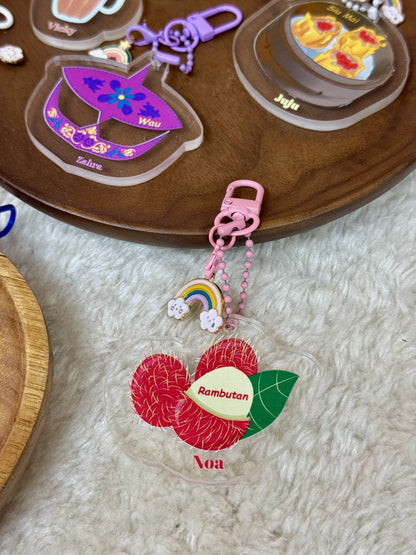 Lokal Loop Co. | Malaysia Acrylic Keychains - Personalized Gift - The Chic Habitat