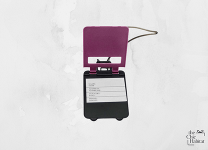 Luggage Mate Travel Tag - Personalized Gift - The Chic Habitat