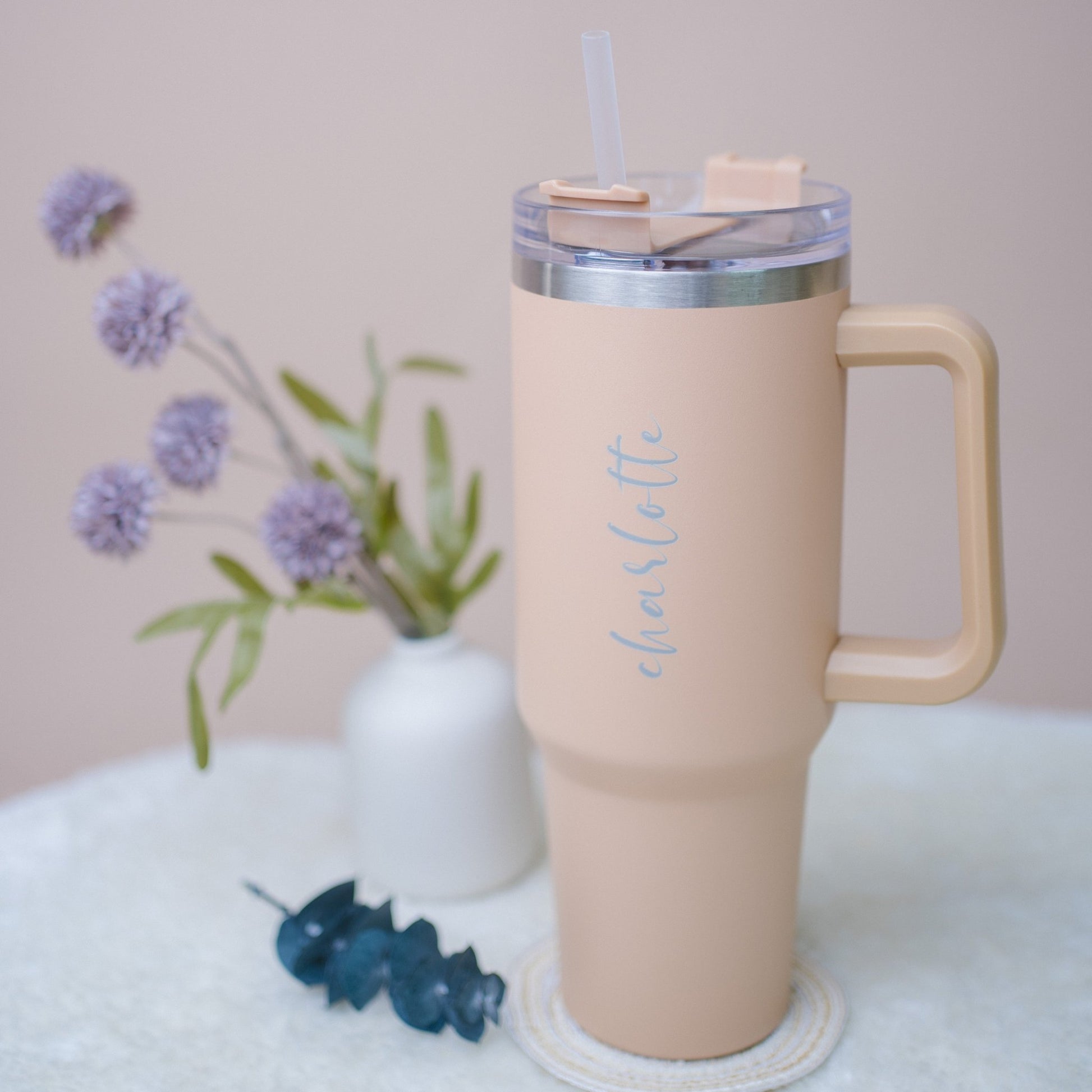 Magnolia Tumbler - Personalized Gift - The Chic Habitat