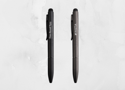 MatteFlow | Metal Ball Pen with Stylus - Personalized Gift - The Chic Habitat