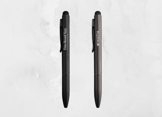 MatteFlow | Metal Ball Pen with Stylus - Personalized Gift - The Chic Habitat