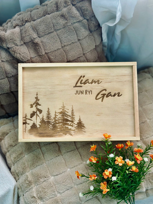 Wooden Keepsake Box | Medium
