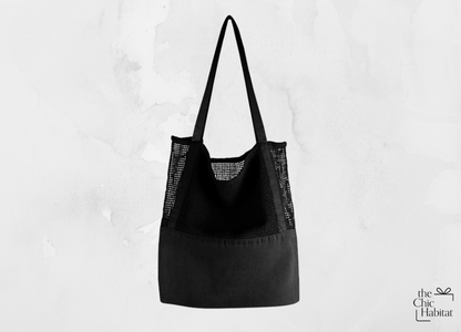 Mesh Mate | Eco Mesh Tote - Personalized Gift - The Chic Habitat