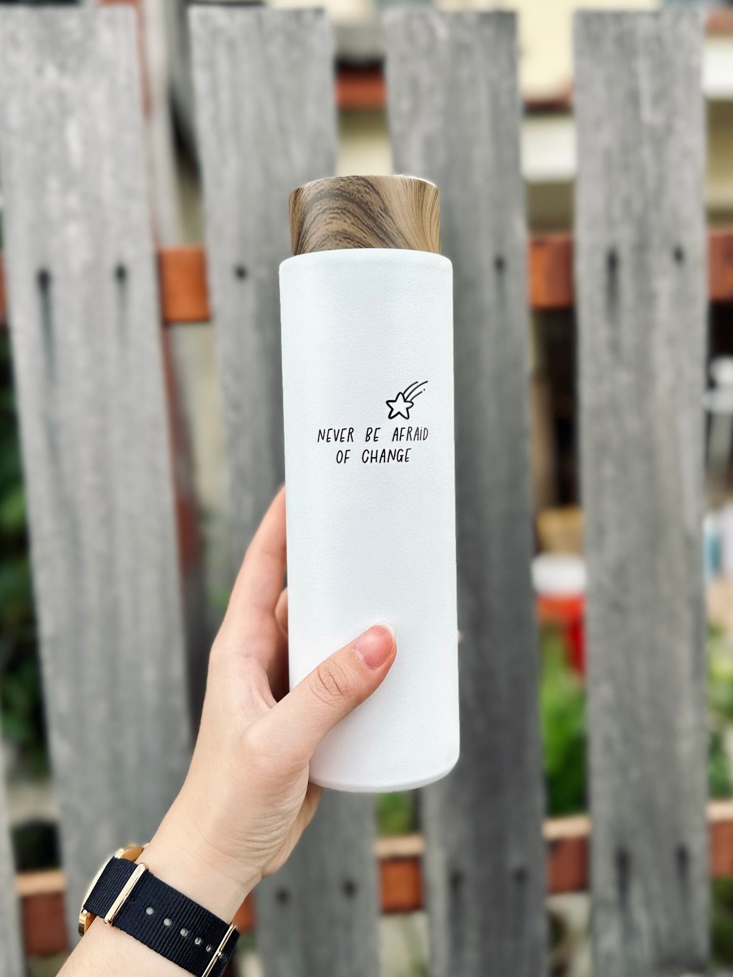 Cedarwood Thermos Flask