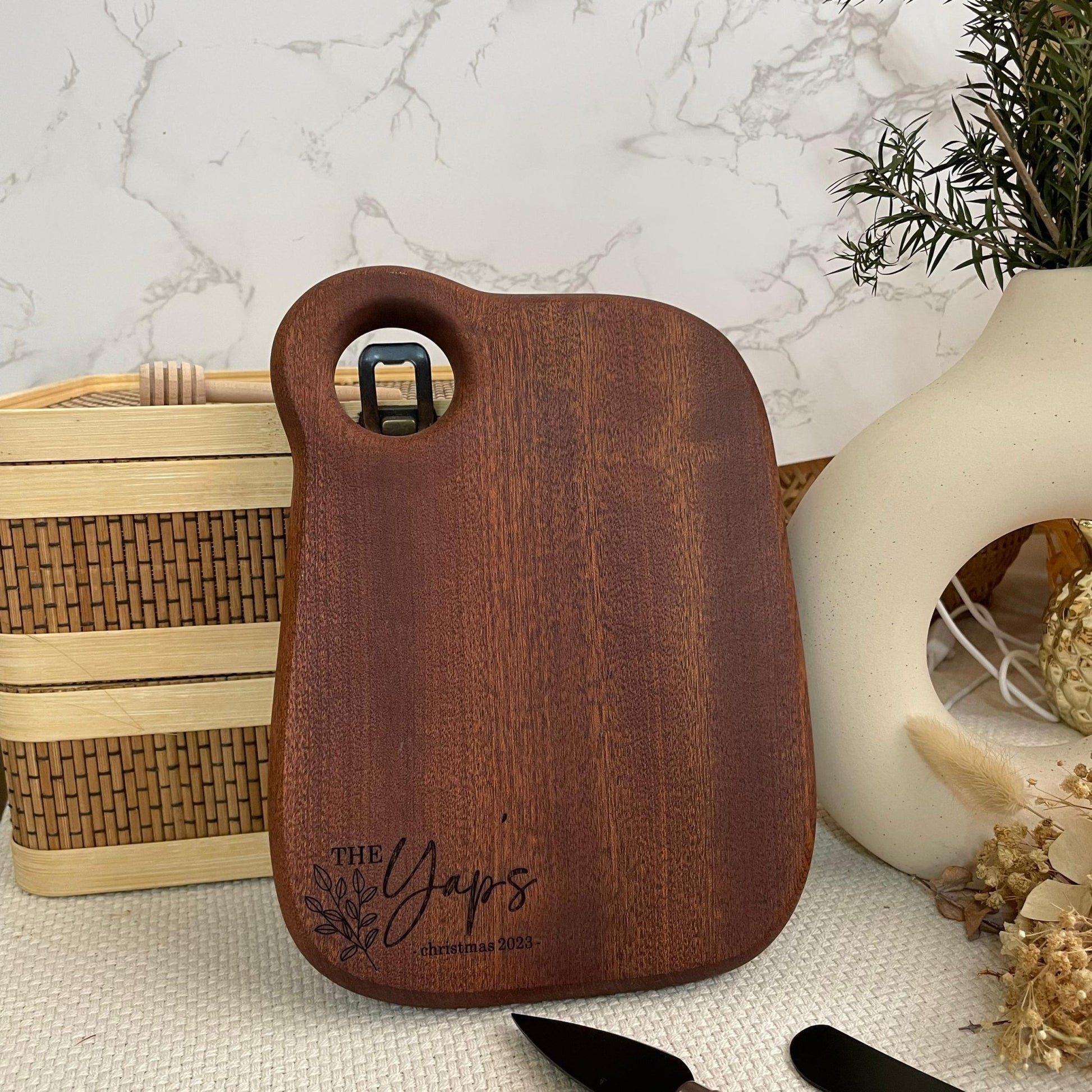Personalized Mini Serving Board - Personalized Gift - The Chic Habitat