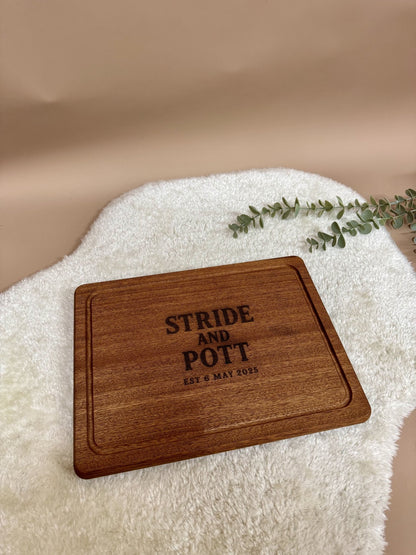 Personalized Steak Board - Personalized Gift - The Chic Habitat
