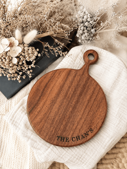Pizza/ Cheese Board -Personalized Gift- The Chic Habitat