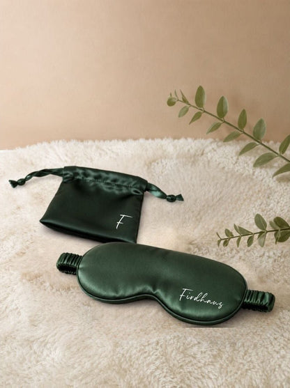 Satin Slumber | Satin Eye Mask -Personalized Gift- The Chic Habitat