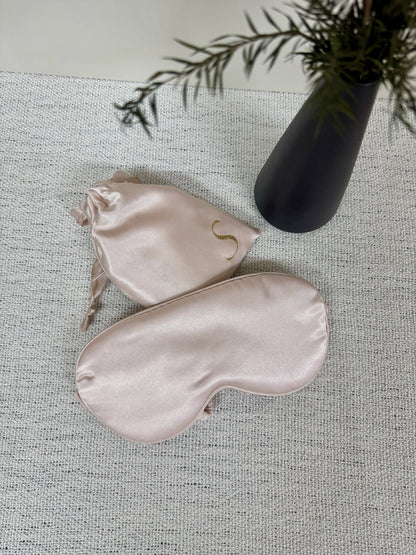 Satin Slumber | Satin Eye Mask - Personalized Gift - The Chic Habitat