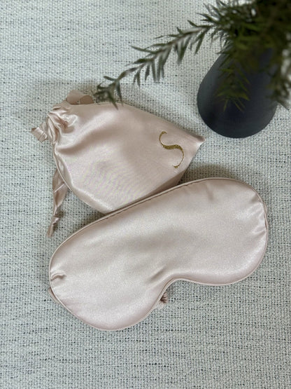 Satin Slumber | Satin Eye Mask - Personalized Gift - The Chic Habitat