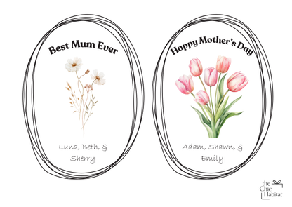 Petals of Love | Mother's Day Nightlight | Color Acrylic LED Night Light