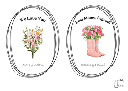Petals of Love | Mother's Day Nightlight | Color Acrylic LED Night Light