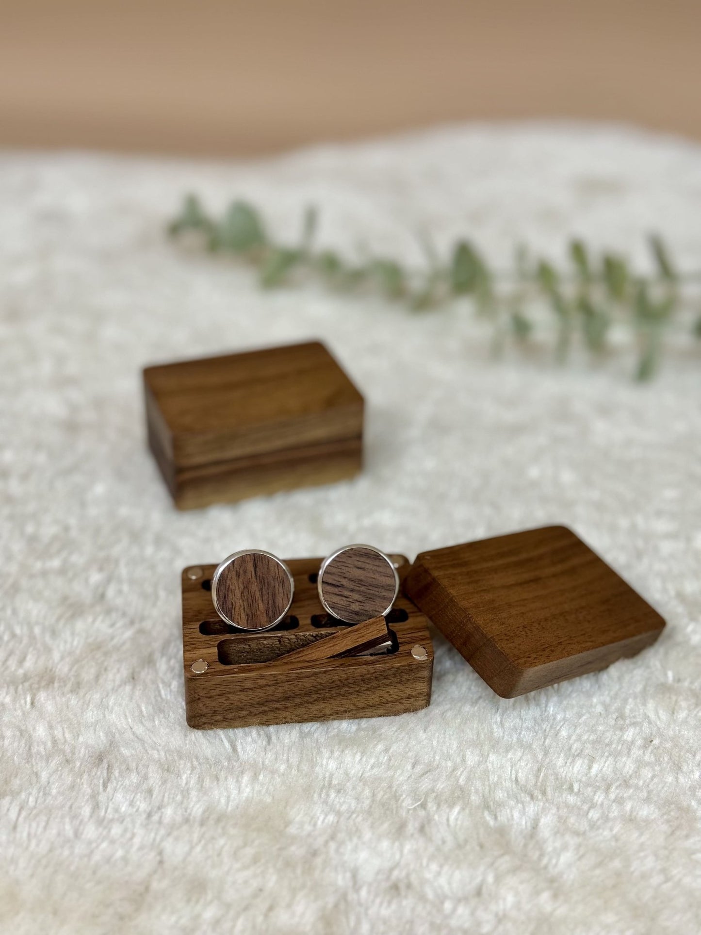 The Finishing Touch | Tie Clip & Cuff Links Set - Personalized Gift - The Chic Habitat
