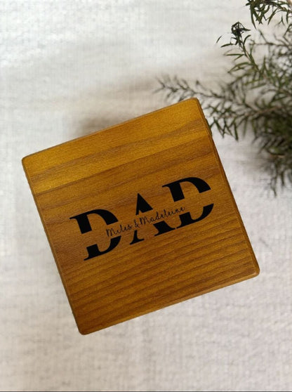 The Keeper One | Wooden Watch Box Single - Personalized Gift - The Chic Habitat