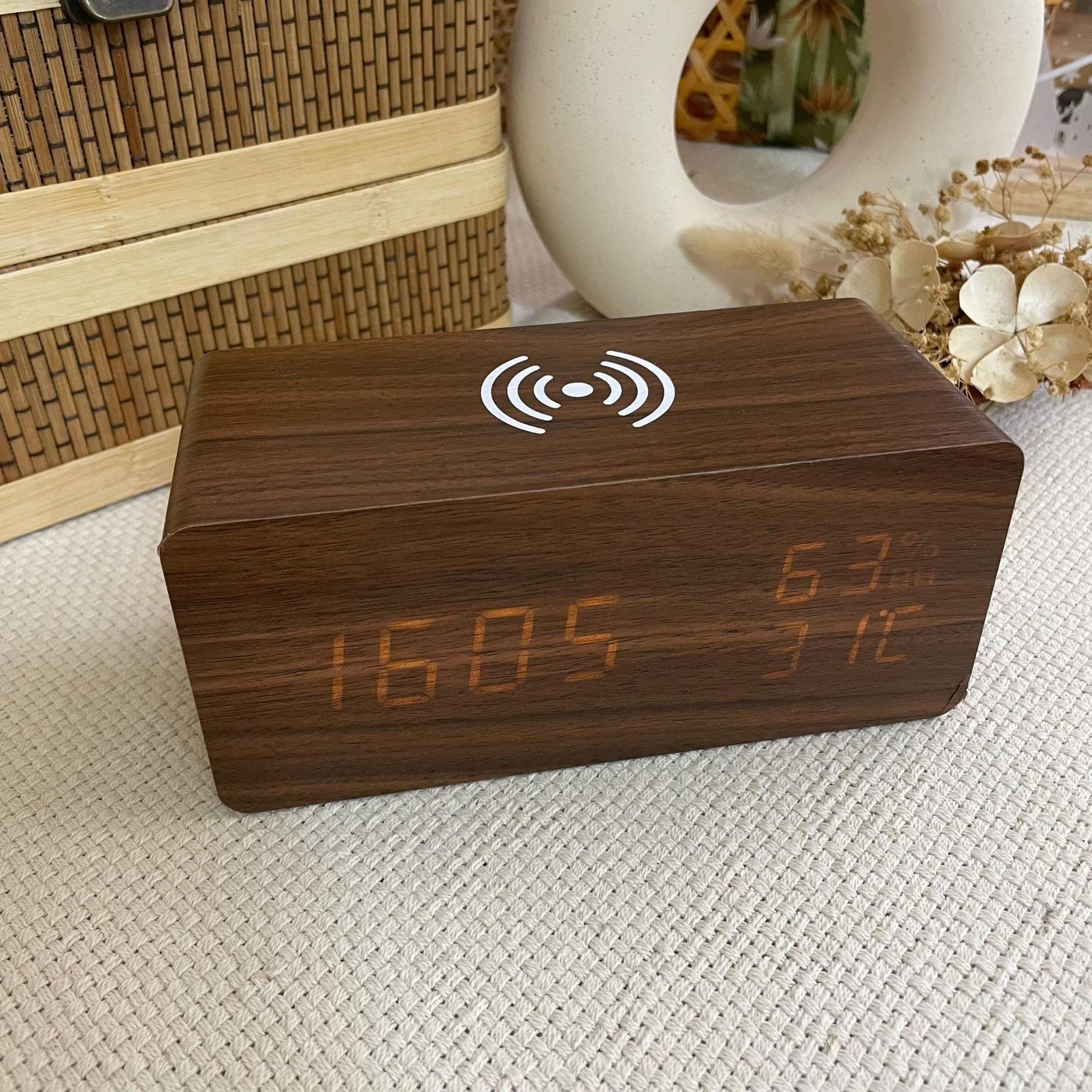 Timber Timer Timber Time | Digital Wooden Clock – The Chic Habitat
