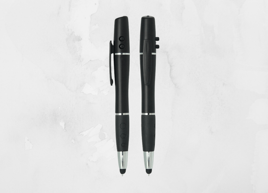TriLite | LED, Laser Pointer & Stylus Ball Gel Pen - Personalized Gift - The Chic Habitat