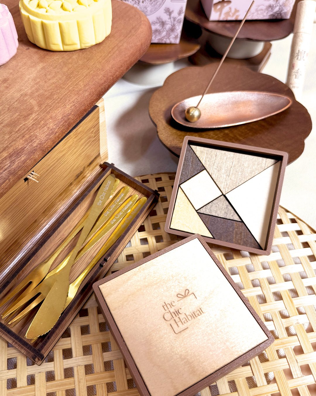 盈月 | Waxing Moon -Personalized Gift- The Chic Habitat