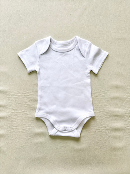 Blank Baby Clothes Onesie Baby White Wholesale Plain White 100