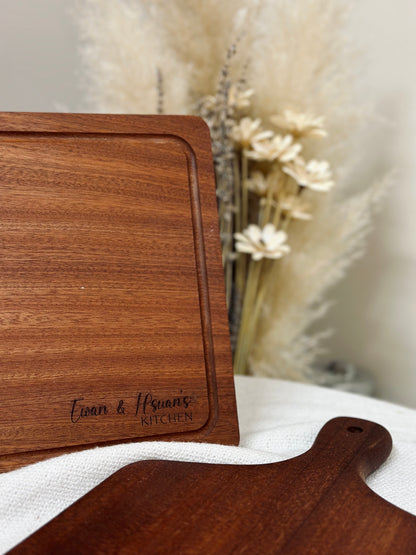 Personalized Steak Board