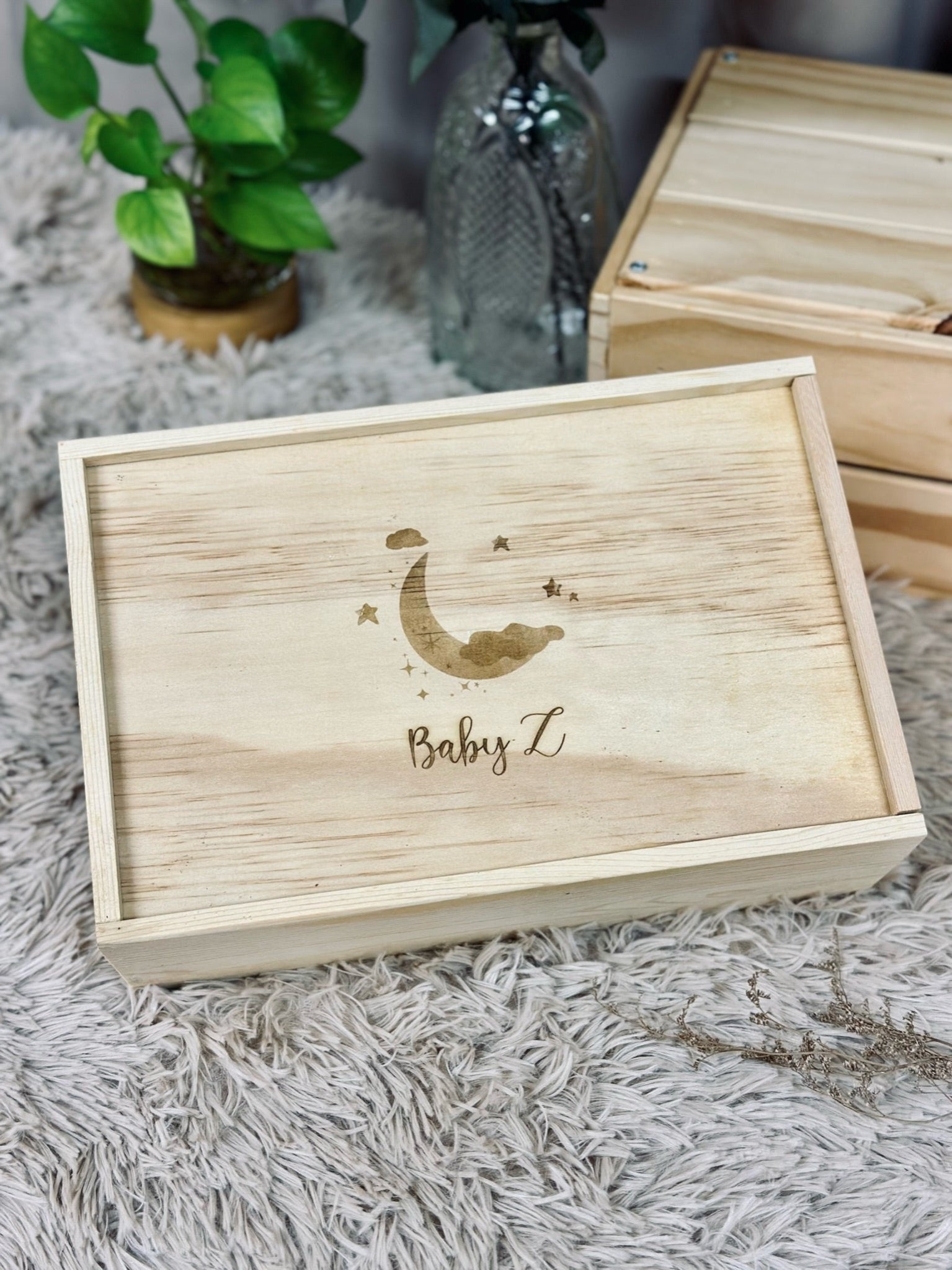 Wooden Keepsake Box | Medium -- The Chic Habitat