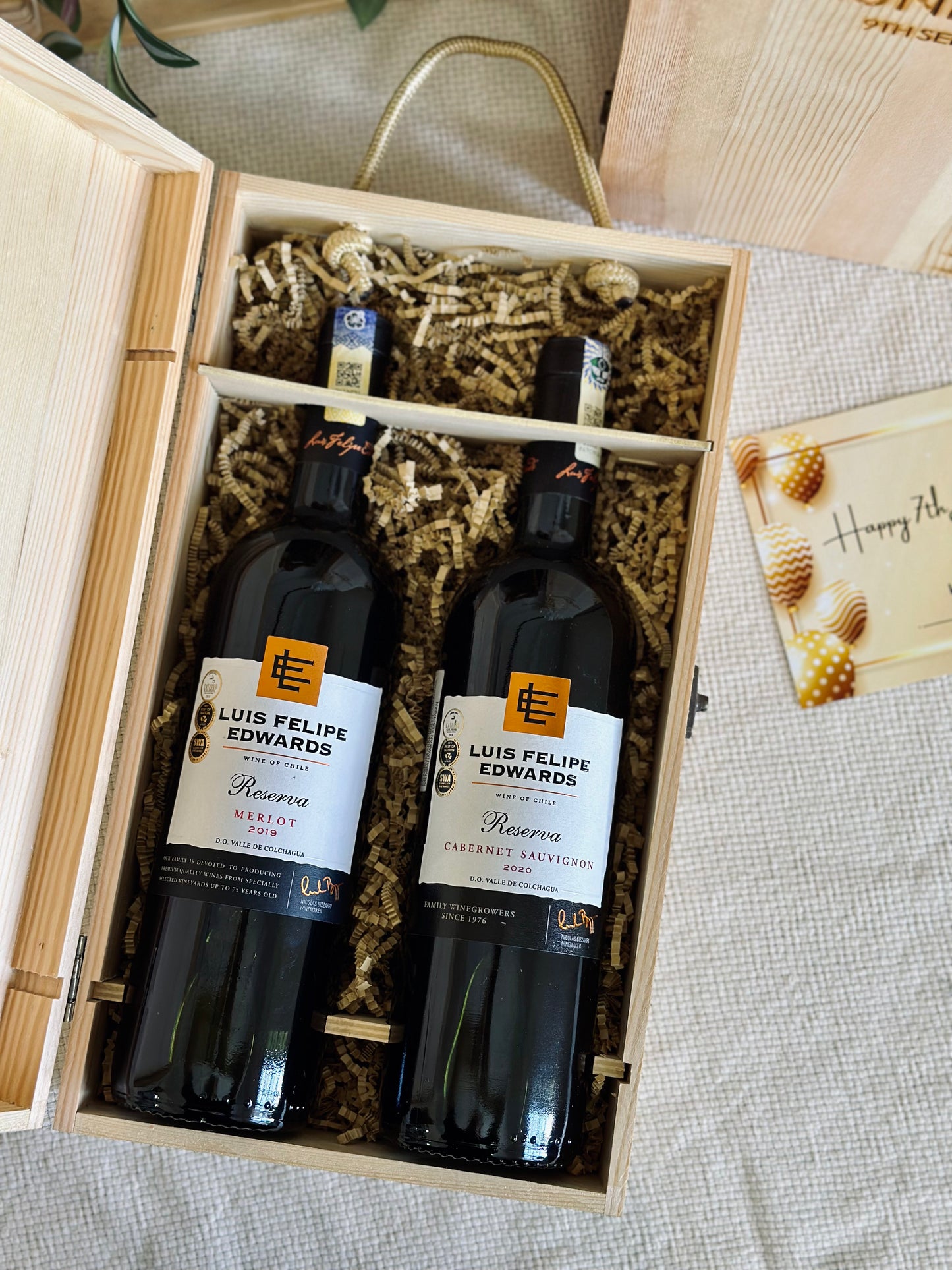 Wooden Wine Box