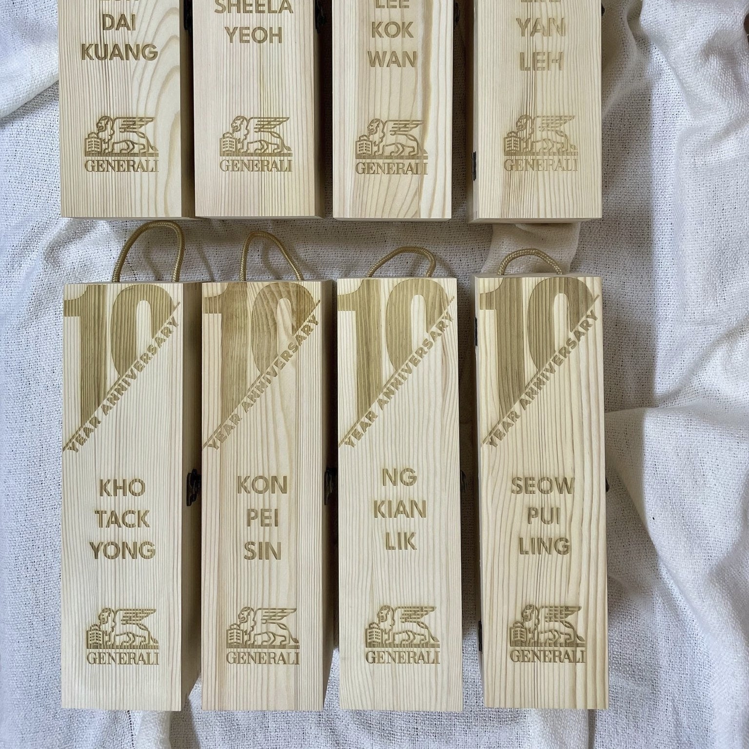 Wooden Wine Box - Single - The Chic Habitat