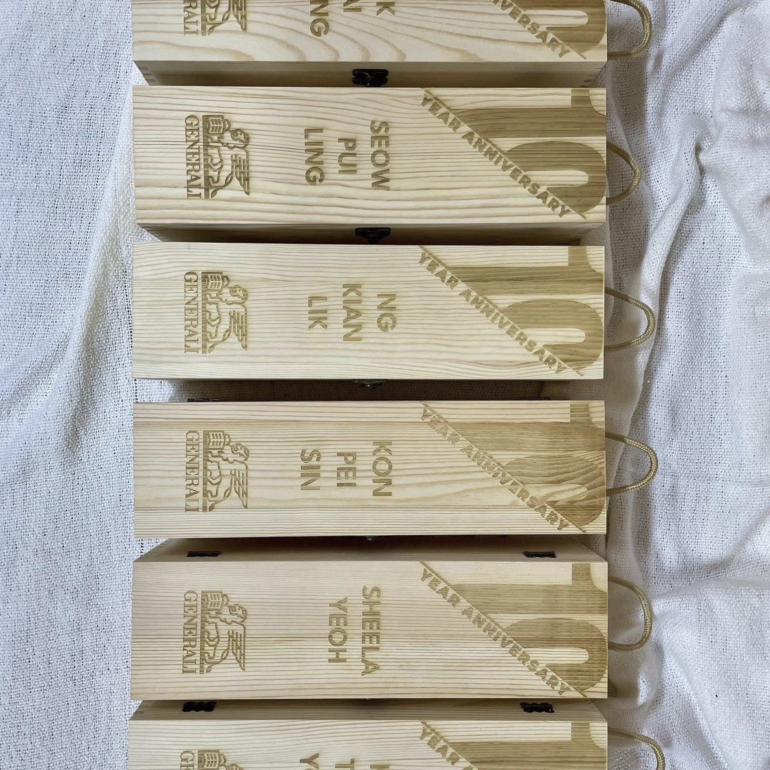 Wooden Wine Box - Single - The Chic Habitat