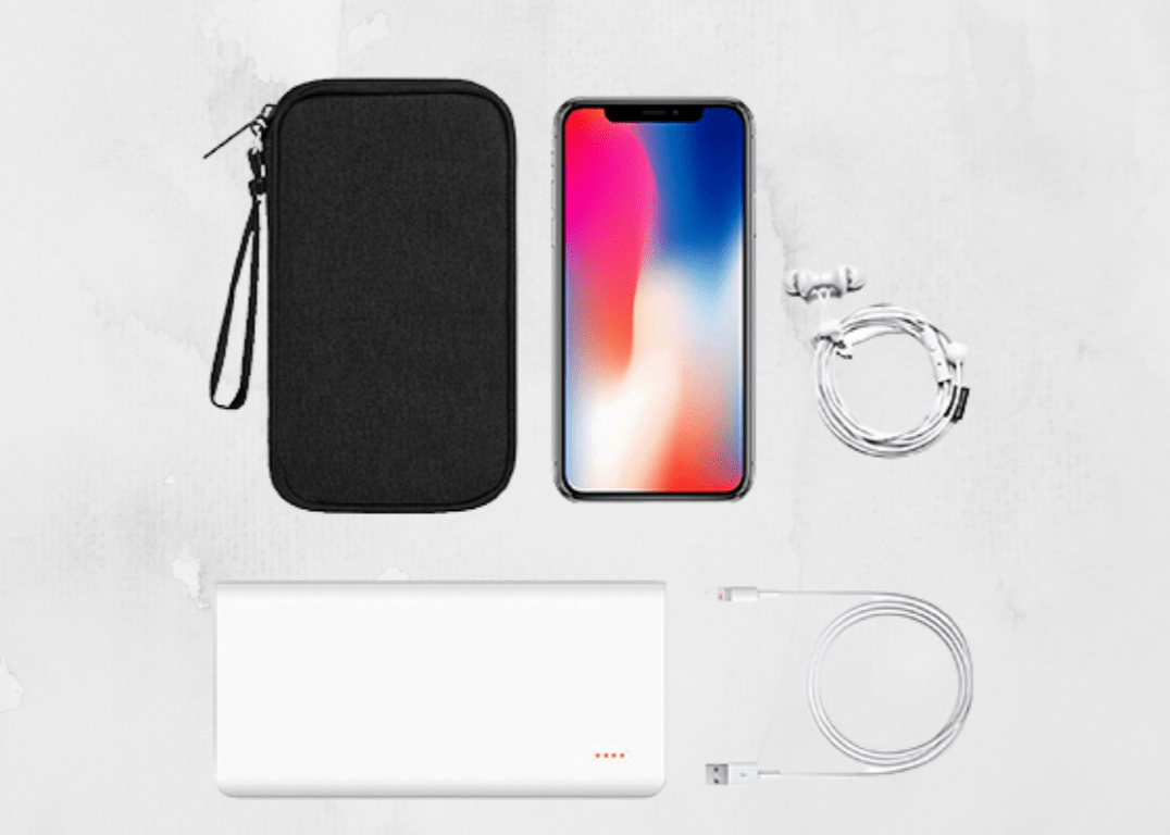 ZipProtect Case | Water‑Repellent Polyester Gadget Pouch - Personalized Gift - The Chic Habitat