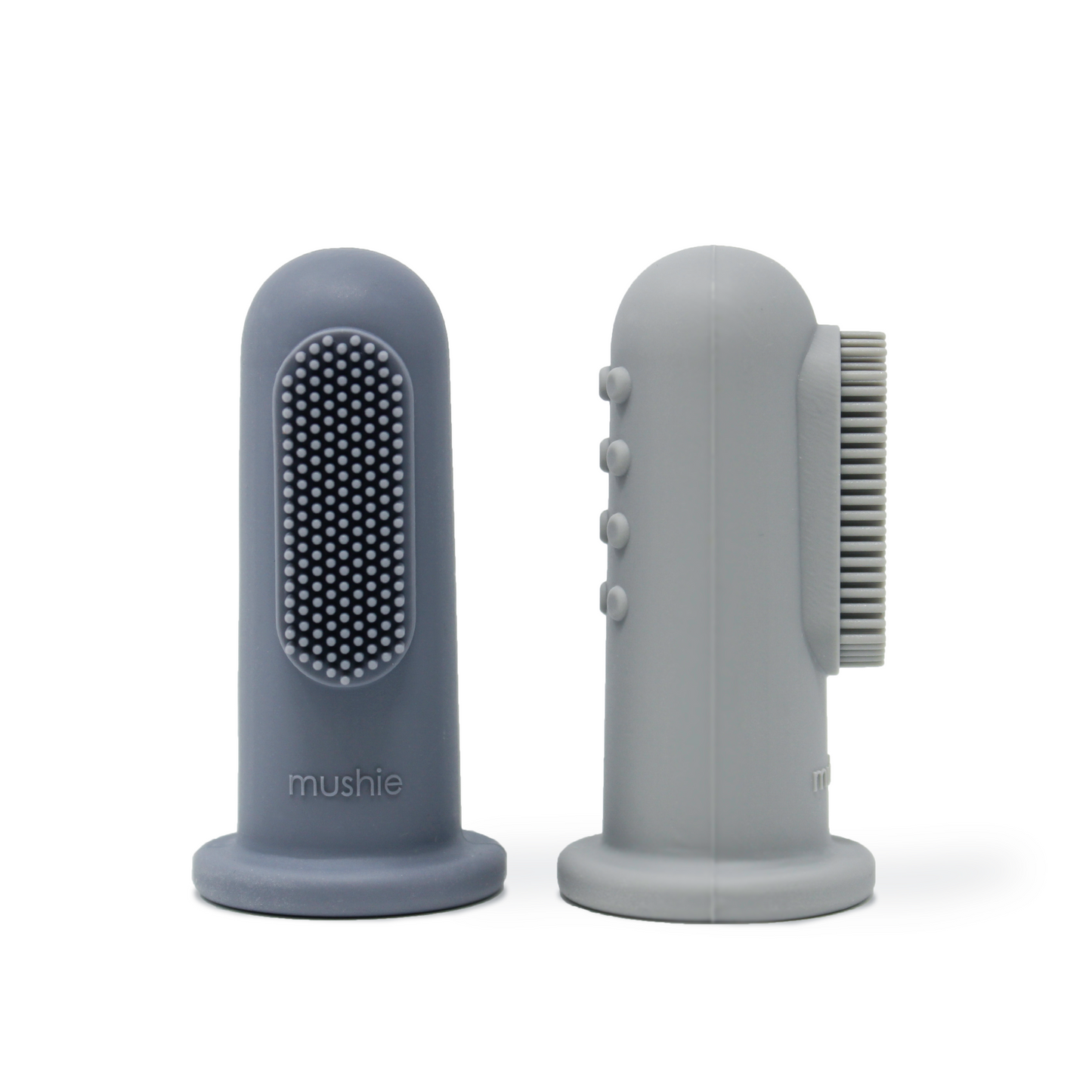 Mushie | Finger Toothbrush 2-Pack - The Chic Habitat