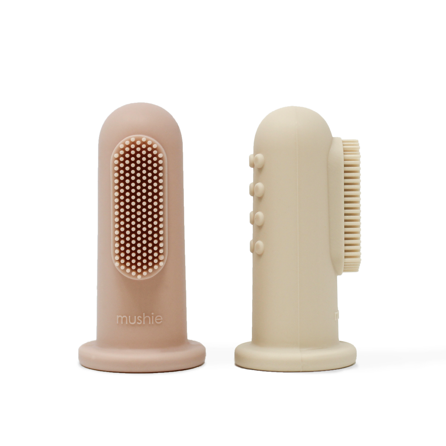 Mushie | Finger Toothbrush 2-Pack - The Chic Habitat