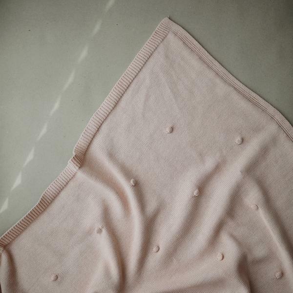 Mushie | Knit Blanket 100% Organic Cotton - The Chic Habitat